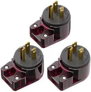 3 Pack Nema 5-15P Plug, Plugrand 15A 125V 90 Degree Right Angle Plug | ETL Verified Nema 5-15P DIY AC Plug, USA 3-Prong Household Right Angle AC Plug, Red Color 3 Pack Nema 5-15P Plug, Plugrand 15A 125V 90 Degree Right Angle Plug | ETL Verified Nema 5-15P DIY AC Plug, USA 3-Prong Household Right Angle AC Plug, Red Color