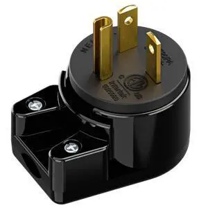 Nema 5-20P DIY Plug, Plugrand ETL Listed 12-Directions Rotatable 20Amp Plug | Rewirable 20A 125V Plug, 90 Degree Right Angle 5-20P 20A 125V T-Blade USA Canada 3-Prong Male Angled, Black Nema 5-20P DIY Plug, Plugrand ETL Listed 12-Directions Rotatable 20Amp Plug | Rewirable 20A 125V Plug, 90 Degree Right Angle 5-20P 20A 125V T-Blade USA Canada 3-Prong Male Angled, Black