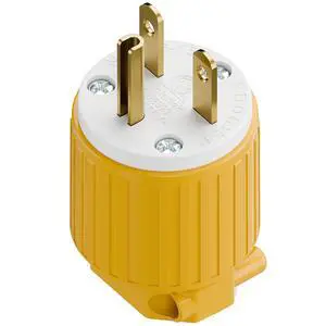 NEMA 6-15P Male Plug, Plugrand ETL Listed 15A 250V NEMA Straight Blade Plug | 3 Prong Household Plug AC Industrial Grade Plugs, 250V 15Amp Straight DIY Male USA/Canada 3-Prong Connector, Yellow NEMA 6-15P Male Plug, Plugrand ETL Listed 15A 250V NEMA Straight Blade Plug | 3 Prong Household Plug AC Industrial Grade Plugs, 250V 15Amp Straight DIY Male USA/Canada 3-Prong Connector, Yellow