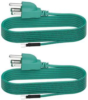 (2-Pack) Network Cabinet Grounding Cord,6-Feet 14AWG Nema 5-15 USA 3-Prong Ground Extension Cord for Shielded Ethernet Patch Panel, Shielded Ethernet Panel Ground Cord. (2-Pack) Network Cabinet Grounding Cord,6-Feet 14AWG Nema 5-15 USA 3-Prong Ground Extension Cord for Shielded Ethernet Patch Panel, Shielded Ethernet Panel Ground Cord.