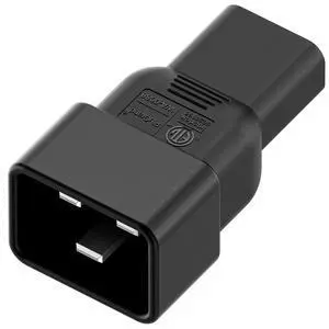 C20 to C13 Power Adapter, C13 to C20 Plug Adapter, PluGrand WA-0088 15A 125V AC Adapter ETL Verified Adapters for UPS/PDU Etc. C20 to C13 Power Adapter, C13 to C20 Plug Adapter, PluGrand WA-0088 15A 125V AC Adapter ETL Verified Adapters for UPS/PDU Etc.