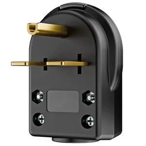 Nema 6-30P Plug Welder Plug 30 Amp 250 Volt Angle Plug, 3 Pole 3 Wire Grounding Straight Blade Plug for Welders, Work with Cable OD Max. 1.0 Inch Nema 6-30P Plug Welder Plug 30 Amp 250 Volt Angle Plug, 3 Pole 3 Wire Grounding Straight Blade Plug for Welders, Work with Cable OD Max. 1.0 Inch