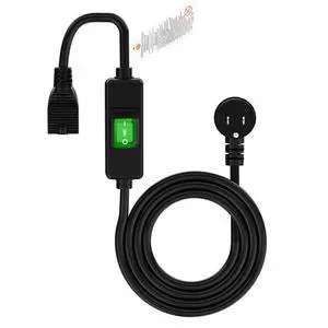 Right Angle Outdoor Waterproof 3 Prong Extension Switch Cord 15FT | SJTW 14AWG 3C IP57 Waterproof, in-Line On/Off Switch Extension Cord, Max.20A 125V Heavy Duty Inline Switch Right Angle Outdoor Waterproof 3 Prong Extension Switch Cord 15FT | SJTW 14AWG 3C IP57 Waterproof, in-Line On/Off Switch Extension Cord, Max.20A 125V Heavy Duty Inline Switch