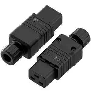 (2PACK) IEC 320 C19 Plug, 20A/125V, (ETL Verified) 16A/250V UPS/PDU Replacement Cord End Connector, 20AMP 16AMP UPS Plugs, Black (2PACK) IEC 320 C19 Plug, 20A/125V, (ETL Verified) 16A/250V UPS/PDU Replacement Cord End Connector, 20AMP 16AMP UPS Plugs, Black