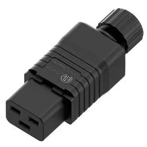 IEC 320 C19 Plug, 20A/125V, (ETL Verified) 16A/250V UPS/PDU Replacement Cord End Connector, 20AMP 16AMP UPS Plugs, Black IEC 320 C19 Plug, 20A/125V, (ETL Verified) 16A/250V UPS/PDU Replacement Cord End Connector, 20AMP 16AMP UPS Plugs, Black
