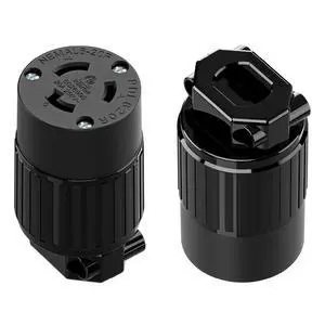 (2PACK) NEMA L6-20R Locking Plug Receptacle, (ETL Listed) Twist Lock L6-20 20Amp 250Volt Female AC Connector, Industrial Grade Female Plugs 20A/250V, Heavy Duty Replacement Plug Outlet PDL620R Black (2PACK) NEMA L6-20R Locking Plug Receptacle, (ETL Listed) Twist Lock L6-20 20Amp 250Volt Female AC Connector, Industrial Grade Female Plugs 20A/250V, Heavy Duty Replacement Plug Outlet PDL620R Black