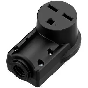 NEMA 6-30R Plug,6-30 30A/250V Female Connector, (ETL Certified) 30Amp 250Volt Cord End Socket, Female 30A Welder Receptacle, Heavy Duty, Black. NEMA 6-30R Plug,6-30 30A/250V Female Connector, (ETL Certified) 30Amp 250Volt Cord End Socket, Female 30A Welder Receptacle, Heavy Duty, Black.