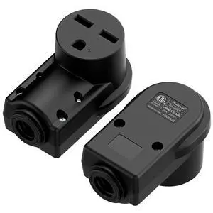 2PACK NEMA 6-30R Plug,6-30 30A/250V Female Connector, (ETL Certified) 30Amp 250Volt Cord End Socket, Female 30A Welder Receptacle, Heavy Duty, Black. 2PACK NEMA 6-30R Plug,6-30 30A/250V Female Connector, (ETL Certified) 30Amp 250Volt Cord End Socket, Female 30A Welder Receptacle, Heavy Duty, Black.