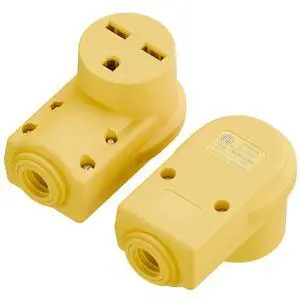 2PACK NEMA 6-30R Plug,6-30 30A/250V Female Connector, (ETL Certified) 30Amp 250Volt Cord End Socket, Female 30A Welder Receptacle, Heavy Duty, Yellow 2PACK NEMA 6-30R Plug,6-30 30A/250V Female Connector, (ETL Certified) 30Amp 250Volt Cord End Socket, Female 30A Welder Receptacle, Heavy Duty, Yellow