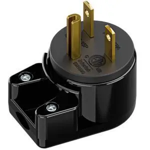 Nema 6-15P 15Amp 250V Plug, Plugrand 15A 25V DIY Rewirable AC Plug | ETL Listed 90 Degree Right Angle 6-15P 15A 250V DIY Adapter, 12-Directions Rotatable 6-15 Connector Black Nema 6-15P 15Amp 250V Plug, Plugrand 15A 25V DIY Rewirable AC Plug | ETL Listed 90 Degree Right Angle 6-15P 15A 250V DIY Adapter, 12-Directions Rotatable 6-15 Connector Black