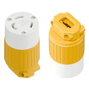(2PACK) NEMA L6-30R Locking Plug Receptacle, (ETL Listed) Twist-Lock L6-30 30Amp 250Volt Female Connector, Industrial Grade 30A 250V Replacement Socket, PDL630P Yellow (2PACK) NEMA L6-30R Locking Plug Receptacle, (ETL Listed) Twist-Lock L6-30 30Amp 250Volt Female Connector, Industrial Grade 30A 250V Replacement Socket, PDL630P Yellow