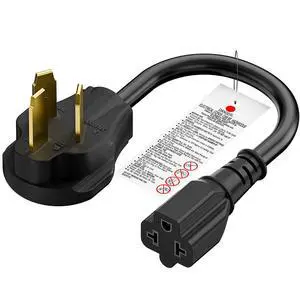 Nema 10-50P to 5-20R/6-20R Adapter Cord, Plugrand 50Amp Dryer Plug Male to Four-in-One T-Blade Female Adapter, 50A 125/250V 12AWG,10-30 to 5-15R/5-20R/6-15R/6-20R 4 in 1 Adapters Nema 10-50P to 5-20R/6-20R Adapter Cord, Plugrand 50Amp Dryer Plug Male to Four-in-One T-Blade Female Adapter, 50A 125/250V 12AWG,10-30 to 5-15R/5-20R/6-15R/6-20R 4 in 1 Adapters