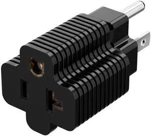 (10Pack) Nema 5-15P to 5-20R Adapter, ETL Verified 2-in-1 15Amp 125Volt to 20Amp 125Volt Power Adapter, Household 15A to 20A Adapter T-Blade 15Amp to 20Amp (10Pack) Nema 5-15P to 5-20R Adapter, ETL Verified 2-in-1 15Amp 125Volt to 20Amp 125Volt Power Adapter, Household 15A to 20A Adapter T-Blade 15Amp to 20Amp