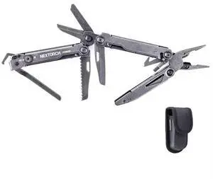 NEXTORCH PIONEER 14-IN-1 Multi-tools Full-Size,Versatile Multi-tool Set with Scissors Needle Nose Pliers Pocket Clip Multi-tool (STONE WASHED FINISH) NEXTORCH PIONEER 14-IN-1 Multi-tools Full-Size,Versatile Multi-tool Set with Scissors Needle Nose Pliers Pocket Clip Multi-tool (STONE WASHED FINISH)