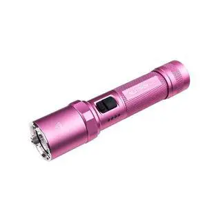 NEXTORCH P80 2100lm Rechargeable Flashlight Pink | High Lumens Flashlight Waterproof EDC, Hurricane Power Outage Flashlight for Camping, Outdoor, Home Use, Night Dog Walking NEXTORCH P80 2100lm Rechargeable Flashlight Pink | High Lumens Flashlight Waterproof EDC, Hurricane Power Outage Flashlight for Camping, Outdoor, Home Use, Night Dog Walking