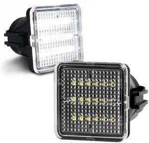 Yankok LED License Plate Lights for Tundra 2012-2021 and Tacoma 2016-2022 Pickup Truck 6500K Xenon White Tag Lamp Assembly OE Replacement Yankok LED License Plate Lights for Tundra 2012-2021 and Tacoma 2016-2022 Pickup Truck 6500K Xenon White Tag Lamp Assembly OE Replacement