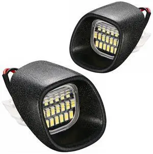 Yankok LED License Plate Lights Compatible with Chevrolet Blazer S10 1998-2005 GMC Sonoma Jimmy 1998-2004 Oldsmobile Bravada 1998-2001 6000K Diamond White Tag Lamp Assembly Yankok LED License Plate Lights Compatible with Chevrolet Blazer S10 1998-2005 GMC Sonoma Jimmy 1998-2004 Oldsmobile Bravada 1998-2001 6000K Diamond White Tag Lamp Assembly