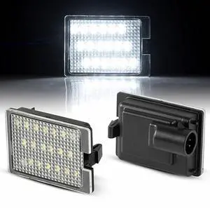 Yankok LED License Plate Lights Compatible with Dodge Durango 2014-2025 All Body Trims, 6000K Diamond White Tag Lamp Assembly Replacement Yankok LED License Plate Lights Compatible with Dodge Durango 2014-2025 All Body Trims, 6000K Diamond White Tag Lamp Assembly Replacement