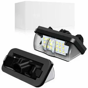 Yankok LED License Plate Lights Compatible with Toyota RAV4 Highlander Avalon Corolla Prius and Lexus ES300h UX200/300 LX600 6000K Diamond White Tag Lamp Assembly Yankok LED License Plate Lights Compatible with Toyota RAV4 Highlander Avalon Corolla Prius and Lexus ES300h UX200/300 LX600 6000K Diamond White Tag Lamp Assembly