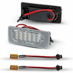 Yankok LED License Plate Lights Compatible with Mitsubishi Outlander Sport 2011-2020 3rd Gen, Outlander PHEV 2018-2020, RVR 2010-2020 3rd Gen, ASX 2010-2020 1st Gen Yankok LED License Plate Lights Compatible with Mitsubishi Outlander Sport 2011-2020 3rd Gen, Outlander PHEV 2018-2020, RVR 2010-2020 3rd Gen, ASX 2010-2020 1st Gen