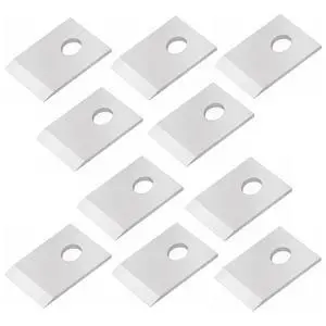 Yankok Pass Through Crimper Cutting Blades 10 Pack for Easy Thru Crimp Tools 8P Crimp and Cut SK5 Blade Replacement Size 0.40x0.54in. / 10x13.70mm Yankok Pass Through Crimper Cutting Blades 10 Pack for Easy Thru Crimp Tools 8P Crimp and Cut SK5 Blade Replacement Size 0.40x0.54in. / 10x13.70mm