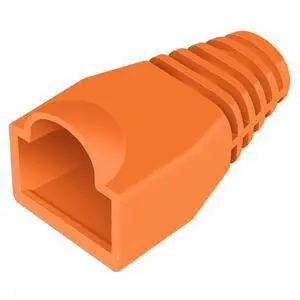 Yankok RJ45 Strain Relief Boots OD 6.0mm 100 Pcs Orange for CAT5/5e and CAT6 Ethernet Cable Network Connectors Modular Plug Cs Snap-on Protective Covers Yankok RJ45 Strain Relief Boots OD 6.0mm 100 Pcs Orange for CAT5/5e and CAT6 Ethernet Cable Network Connectors Modular Plug Cs Snap-on Protective Covers