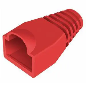 Yankok RJ45 Strain Relief Boots OD 6.0mm 100 Pcs Red for CAT5/5e and CAT6 Ethernet Cable Network Connectors Modular Plug Cs Snap-on Protective Covers Yankok RJ45 Strain Relief Boots OD 6.0mm 100 Pcs Red for CAT5/5e and CAT6 Ethernet Cable Network Connectors Modular Plug Cs Snap-on Protective Covers