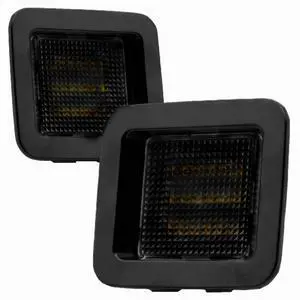 Yankok LED License Plate Lights Compatible with Ford F150 All Models 2015-2020 and F150 Raptor 2017-2020 Thirteenth Generation Black Panel with Smoked Lens 6500K 18 SMD Tag Lamp Assembly Yankok LED License Plate Lights Compatible with Ford F150 All Models 2015-2020 and F150 Raptor 2017-2020 Thirteenth Generation Black Panel with Smoked Lens 6500K 18 SMD Tag Lamp Assembly