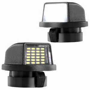 Yankok LED License Plate Lights for Ford F150 F250 F350 F450 F550 SuperDuty Ranger and Expedition Excursion Explore Bronco 6000K 24 SMD LED Tag Lamp Assembly Yankok LED License Plate Lights for Ford F150 F250 F350 F450 F550 SuperDuty Ranger and Expedition Excursion Explore Bronco 6000K 24 SMD LED Tag Lamp Assembly