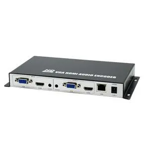 HDMI/VGA Dual-Input Video Encoder,1080P H.265/264 Hardware Encoder, 4-Stream Live Broadcasting Encoder with Audio Embedding/De-embedding,Supports RTMP/RTMPS/SRT/RTSP,is Compatible with ONVIF HDMI/VGA Dual-Input Video Encoder,1080P H.265/264 Hardware Encoder, 4-Stream Live Broadcasting Encoder with Audio Embedding/De-embedding,Supports RTMP/RTMPS/SRT/RTSP,is Compatible with ONVIF