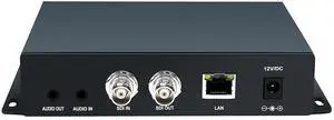 H.265 HEVC SDI Video Encoder with OLED,HTTP,UTP,RTSP,RTMP,RTMPS,SRT,RTP Protocol,for Live Broadcast on YouTube Facebook Wowza Xtream Codes,Support POE(CE & FCC) H.265 HEVC SDI Video Encoder with OLED,HTTP,UTP,RTSP,RTMP,RTMPS,SRT,RTP Protocol,for Live Broadcast on YouTube Facebook Wowza Xtream Codes,Support POE(CE & FCC)