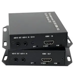 1920 * 1200@60HZ HDMI to LC Mini Optical Fiber Extender Single-Mode 1-core Fiber Transmit 20KM Support EDID Optical Extender 1920 * 1200@60HZ HDMI to LC Mini Optical Fiber Extender Single-Mode 1-core Fiber Transmit 20KM Support EDID Optical Extender
