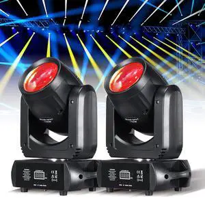 Moving Head Light 150W Stage Lights 8 Gobos 8 Colors 12 Channels Beam Spotlights 18-Face Prism DMX 512 with Sound-Activated for Party Event Wedding DJ Lighting (2) Moving Head Light 150W Stage Lights 8 Gobos 8 Colors 12 Channels Beam Spotlights 18-Face Prism DMX 512 with Sound-Activated for Party Event Wedding DJ Lighting (2)