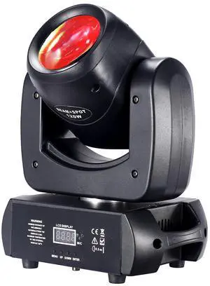 120W LED Moving Head Dj Light Roto Prism Beam Stage Lights 8 GOBOs 8 Colors DMX 512 12CH Sound DJ Lighting for Disco Party Events Wedding Stage Lighting (1) 120W LED Moving Head Dj Light Roto Prism Beam Stage Lights 8 GOBOs 8 Colors DMX 512 12CH Sound DJ Lighting for Disco Party Events Wedding Stage Lighting (1)