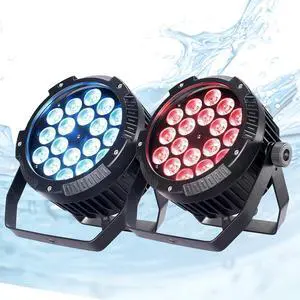 Outdoor Waterproof Par Lights, IP65 Stage Light, LED Uplights with DMX512 Sound Activated, DJ Lighting for Christmas Event Party Wedding Disco (2, 4 Colors Mixed) Outdoor Waterproof Par Lights, IP65 Stage Light, LED Uplights with DMX512 Sound Activated, DJ Lighting for Christmas Event Party Wedding Disco (2, 4 Colors Mixed)