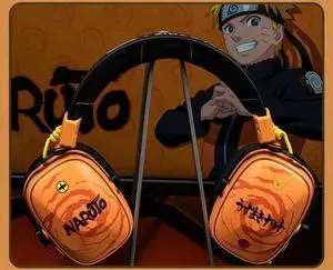 VALKYRIE/ Wargiri VK S1 Naruto Shippuden Collaboration Gaming Headphones - Three-mode, Virtual 7.1 Channel Sound System VALKYRIE/ Wargiri VK S1 Naruto Shippuden Collaboration Gaming Headphones - Three-mode, Virtual 7.1 Channel Sound System