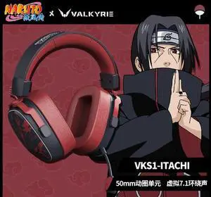 VALKYRIE/ Wargiri VK S1 Naruto Shippuden Collaboration Gaming Headphones - Three-mode, Virtual 7.1 Channel Sound System VKS1 - Uchiha Madara VALKYRIE/ Wargiri VK S1 Naruto Shippuden Collaboration Gaming Headphones - Three-mode, Virtual 7.1 Channel Sound System VKS1 - Uchiha Madara