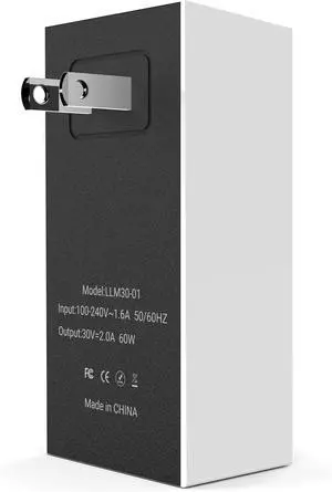 60W Power Supply Replacement for Starlink Mini/Starlink Mini X | Compact 30V 2A Fast Charger AC/DC Wall Adapter Compatible with Starlink Mini / Starlink Mini X Satellite Dish 60W Power Supply Replacement for Starlink Mini/Starlink Mini X | Compact 30V 2A Fast Charger AC/DC Wall Adapter Compatible with Starlink Mini / Starlink Mini X Satellite Dish