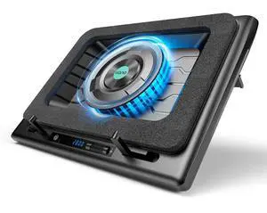 llano Gaming Laptop Cooler, V12 Laptop Cooling Pad Stand,5.5 inch Fan, Fast Cooling Computer Laptop 15.6-19in, Adjustable Speed, Touch Control, 3-Port USB A llano Gaming Laptop Cooler, V12 Laptop Cooling Pad Stand,5.5 inch Fan, Fast Cooling Computer Laptop 15.6-19in, Adjustable Speed, Touch Control, 3-Port USB A