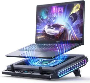 llano V10-Pro Gaming Laptop Cooling Pad, RGB Laptop Cooler Stand Laptop Fan,Powerful 4.72 Inch Turbo Cooling Fan, Fast Cooling Computer 13-17.3in llano V10-Pro Gaming Laptop Cooling Pad, RGB Laptop Cooler Stand Laptop Fan,Powerful 4.72 Inch Turbo Cooling Fan, Fast Cooling Computer 13-17.3in