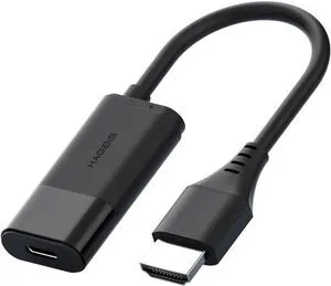 Hagibis HDMI to USB C Adapter, 4K@60Hz HDMI Male to USB-C Female Cable, Portable Monitor, AR Glasses XREAL, VITURE, RayNeo, Rokid to Type C Laptop, Switch, ROG Ally, Steam Deck, PS4/5 Hagibis HDMI to USB C Adapter, 4K@60Hz HDMI Male to USB-C Female Cable, Portable Monitor, AR Glasses XREAL, VITURE, RayNeo, Rokid to Type C Laptop, Switch, ROG Ally, Steam Deck, PS4/5