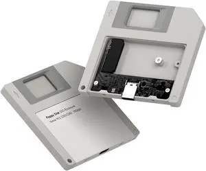 Hagibis SSD Enclosure, Floppy Disk Style USB 3.2 Gen2 10Gbps to NVMe PCI-E M.2 2230/2242 SSD Case, M.2 External Hard Drive Enclosure for MacBook Laptop iPad Android iPhone 17 Pro Max (Grey) Hagibis SSD Enclosure, Floppy Disk Style USB 3.2 Gen2 10Gbps to NVMe PCI-E M.2 2230/2242 SSD Case, M.2 External Hard Drive Enclosure for MacBook Laptop iPad Android iPhone 17 Pro Max (Grey)