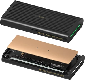 Hagibis 80Gbps M.2 NVMe SSD Enclosure All Aluminum & Pure Copper Noiseless Heat Dissipation Compatible with Thunderbolt 5/4/3/USB4 V2.0 External SSD Up to 8TB for NVMe 2230/2242/2260/2280 SSDs Hagibis 80Gbps M.2 NVMe SSD Enclosure All Aluminum & Pure Copper Noiseless Heat Dissipation Compatible with Thunderbolt 5/4/3/USB4 V2.0 External SSD Up to 8TB for NVMe 2230/2242/2260/2280 SSDs