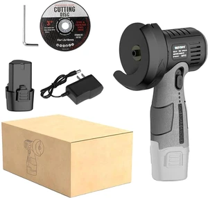 12V Mini Angle Grinder with Cutting Disc, Multifunctional Cordless Angle Grinder Kit, 15,000 Rpm High-Speed Power Angle Grinder, 1500mah, For Cutting Grinding Polishing 12V Mini Angle Grinder with Cutting Disc, Multifunctional Cordless Angle Grinder Kit, 15,000 Rpm High-Speed Power Angle Grinder, 1500mah, For Cutting Grinding Polishing
