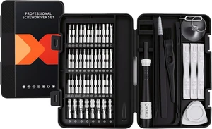 Precision Screwdriver Set 58 in 1 Small Screwdriver Set with Torx, Triwing, Pentalobe Star, Mini Repair Tool Kit for Computer, PC, Laptop, Phone, PS5, X-BOX, S-witch, Eyeglasses, Electronic Precision Screwdriver Set 58 in 1 Small Screwdriver Set with Torx, Triwing, Pentalobe Star, Mini Repair Tool Kit for Computer, PC, Laptop, Phone, PS5, X-BOX, S-witch, Eyeglasses, Electronic