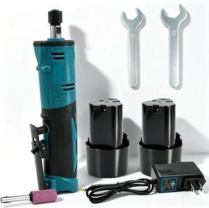 Cordless Die Grinder 12V - 3-Speed Power Die Grinders Max 24500RPM, 1/4" Straight Die Grinder Kit with 2.0Ah Battery & Charger for Grinding, Cutting, Polishing Cordless Die Grinder 12V - 3-Speed Power Die Grinders Max 24500RPM, 1/4" Straight Die Grinder Kit with 2.0Ah Battery & Charger for Grinding, Cutting, Polishing