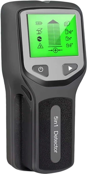 Stud Finder Wall Scanner Detector,5 in 1 Electric Detector Wall Wood Metal Sensor Wire Stud Finder Cable Scanner,Multifunctional Wall Scanner with Digital LCD Display Household Tool Stud Finder Wall Scanner Detector,5 in 1 Electric Detector Wall Wood Metal Sensor Wire Stud Finder Cable Scanner,Multifunctional Wall Scanner with Digital LCD Display Household Tool