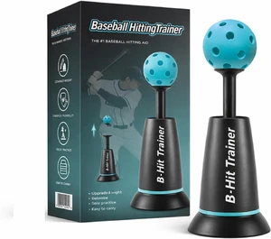 Batting practice tee, Durable Nylon Strength, Batting Tee for Perfect Swings, Baseball Training for Hitting Without a Pitcher 1 Popper Ball Included Batting practice tee, Durable Nylon Strength, Batting Tee for Perfect Swings, Baseball Training for Hitting Without a Pitcher 1 Popper Ball Included