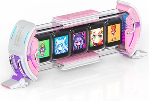 Divoom Times Gate - Cute Gaming Digital Clock with Smart App-Controlled, Support Weather Forecast, Stock Market/Exchange Rate, Social Media, Pixel Art Display for Gamers & Home Office Decor Divoom Times Gate - Cute Gaming Digital Clock with Smart App-Controlled, Support Weather Forecast, Stock Market/Exchange Rate, Social Media, Pixel Art Display for Gamers & Home Office Decor