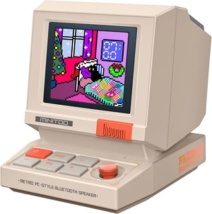 Divoom MiniToo Retro PC-Style Computer Speaker, Pixel Screen with DIY Faces,Bluetooth & USB Audio, Alarm/White Noise Clock, Desk Setup Gifts for Gaming Divoom MiniToo Retro PC-Style Computer Speaker, Pixel Screen with DIY Faces,Bluetooth & USB Audio, Alarm/White Noise Clock, Desk Setup Gifts for Gaming